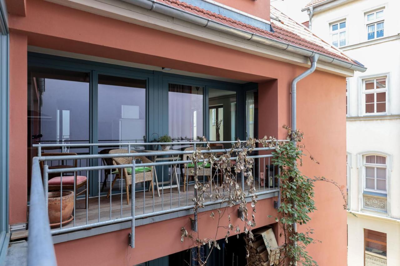 Bohnapartments Bauhaus - Absolutes Zentrum - Terrasse - Vollausstattung - Wlan Weimar  Bagian luar foto